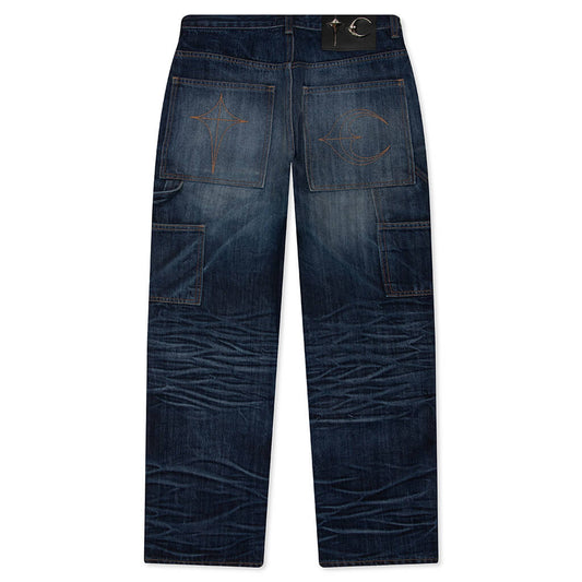 Vintage Angels Work Pants - Blue