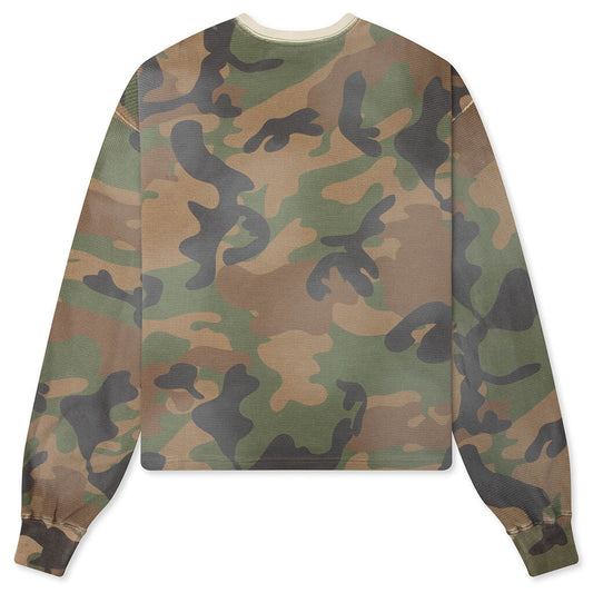 Vintage Washed Camo L/S Thermal - Multi