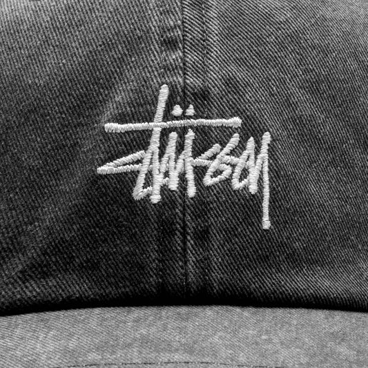 Washed Basic Low Pro Cap - Charcoal