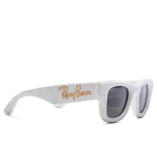 Ray-Ban x A$AP Rocky Wayfarer Puffer Crystal Pavé Edition - White/Strass Pave