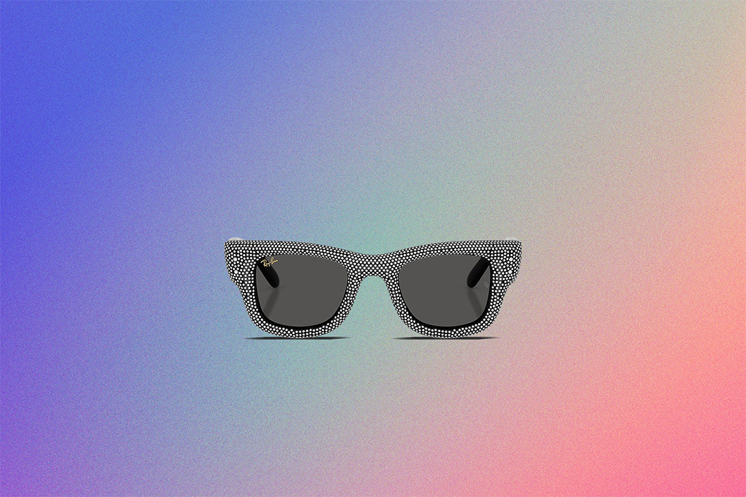 Ray-Ban x A$AP Rocky Wayfarer Puffer Crystal Pavé Edition - Black/Strass Pave