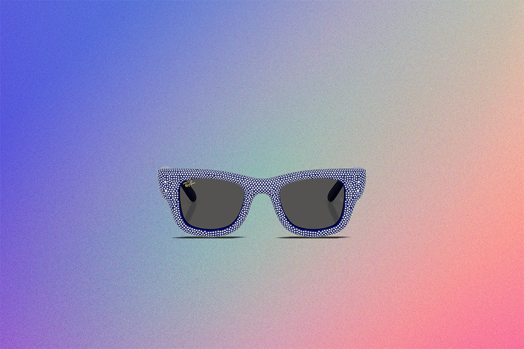 Ray-Ban x A$AP Rocky Wayfarer Puffer Crystal Pavé Edition - Blue/Strass Pave