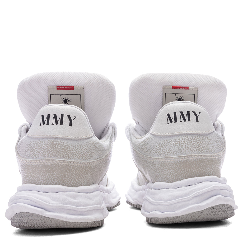 Wayne Puffer Low OG Sole Brushed Shrink Leather - White