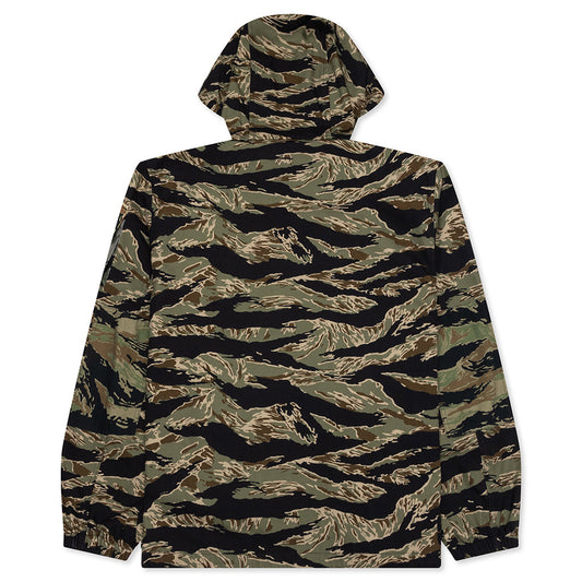 Camo Print Windbreaker - Multicolored