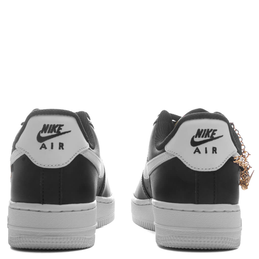 Women's Air Force 1 '07 Premium 'Now Accepting All Flowers' - Black/White/Metallic Gold