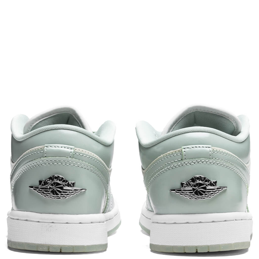 Women's Air Jordan 1 Low SE - Sail/Seafoam/Metallic Silver/White