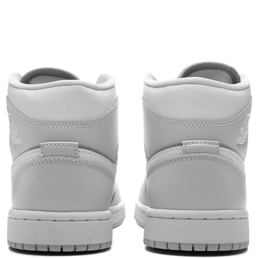 Women's Air Jordan 1 Mid - Photon Dust/White/Atmosphere Grey