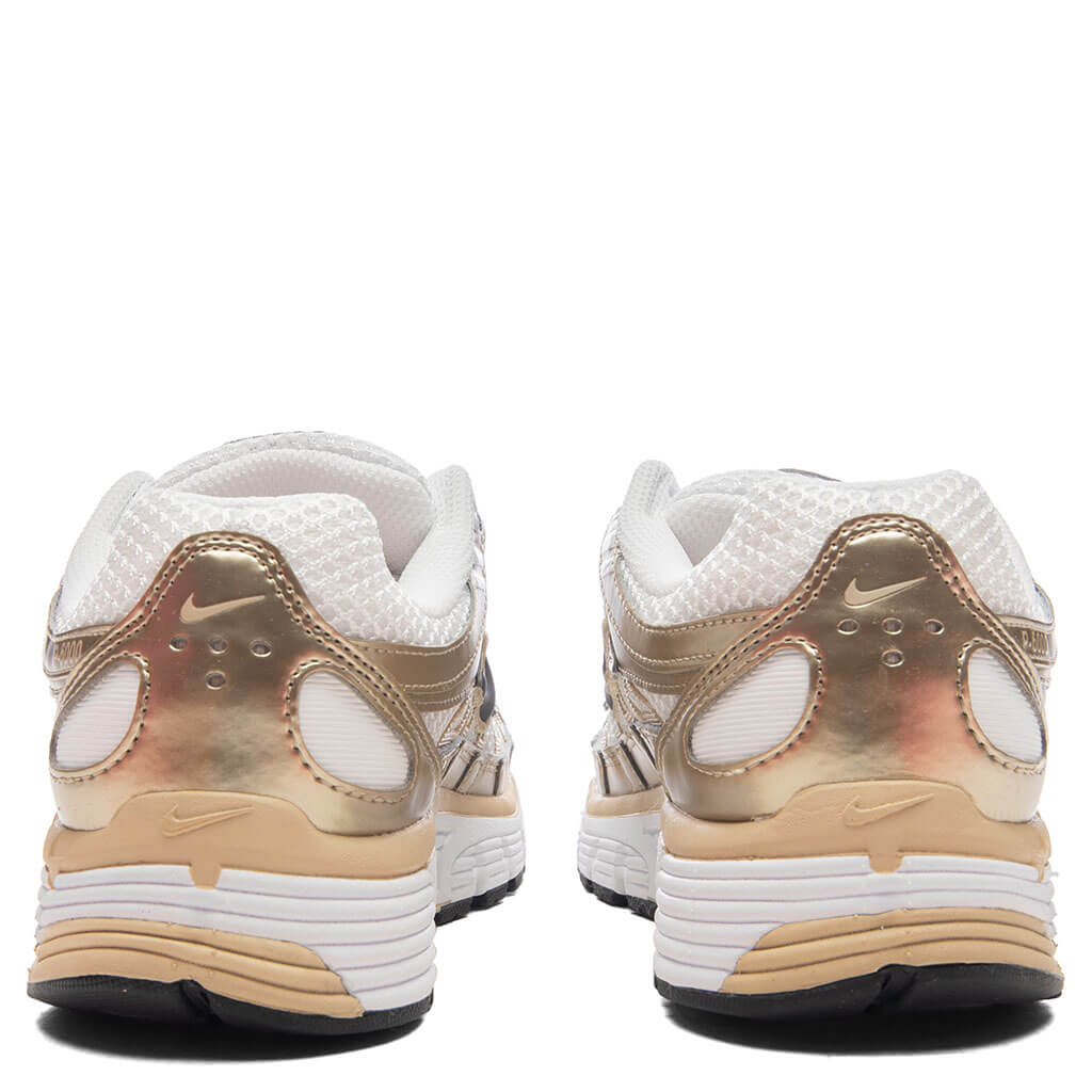 Women's P-6000 Gold - White/Black/Grain/Metallic Gold Grain