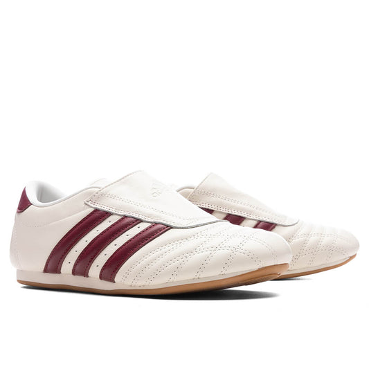 Women's Taekwondo - Off White/Noble Maroon/Gum