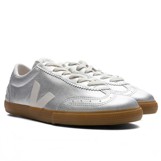 Women's Volley Leather - Silver/White/Natural