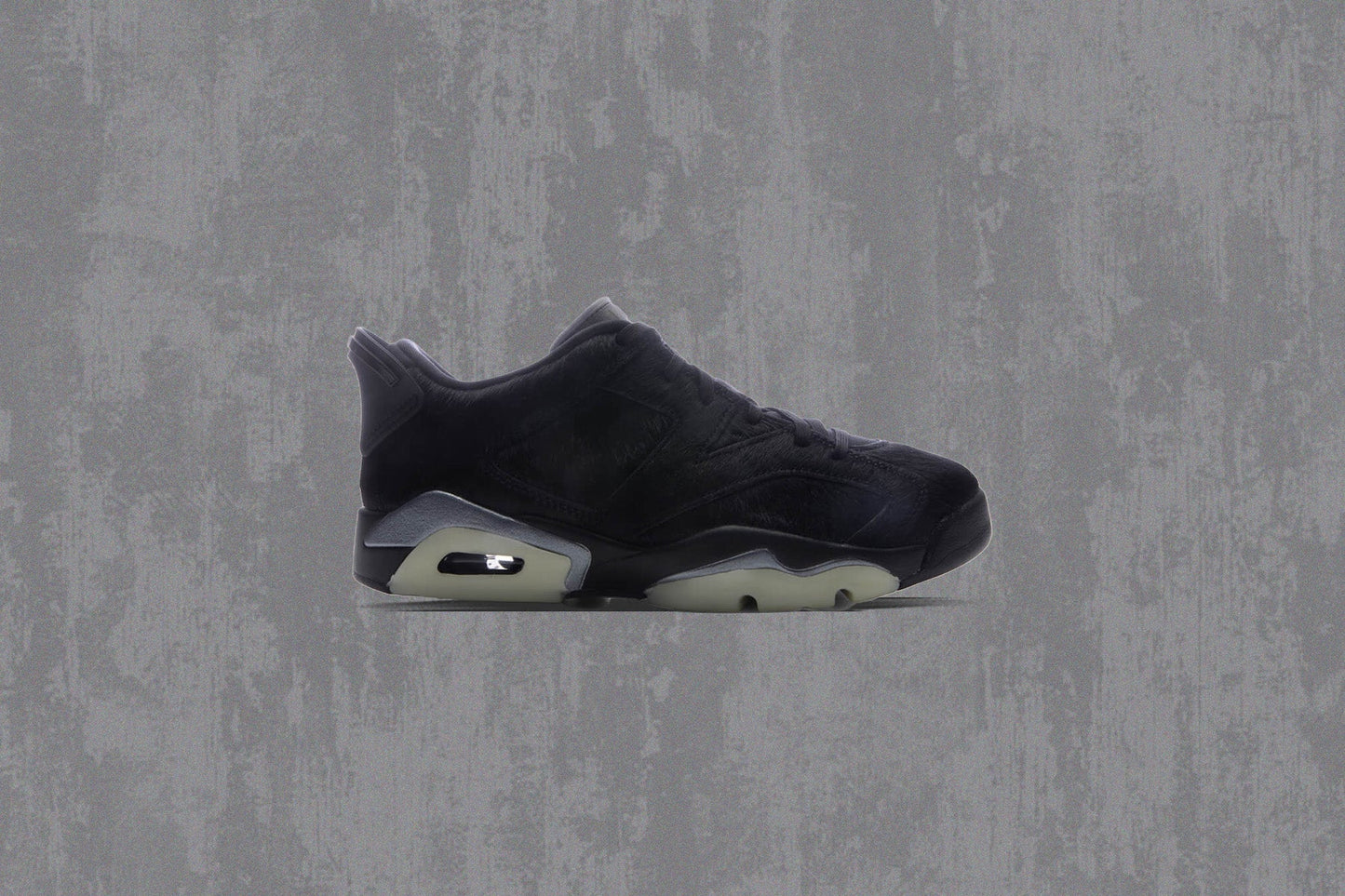Women's Air Jordan 6 Retro Low 'Blackout' - Triple Black