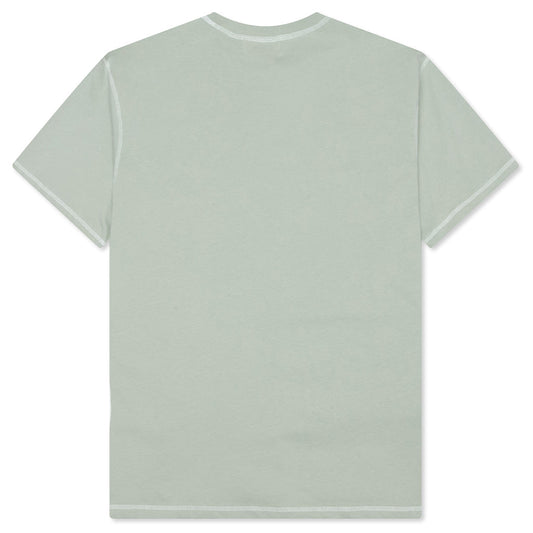Wordmark Reverse Stitched T-Shirt - Sage