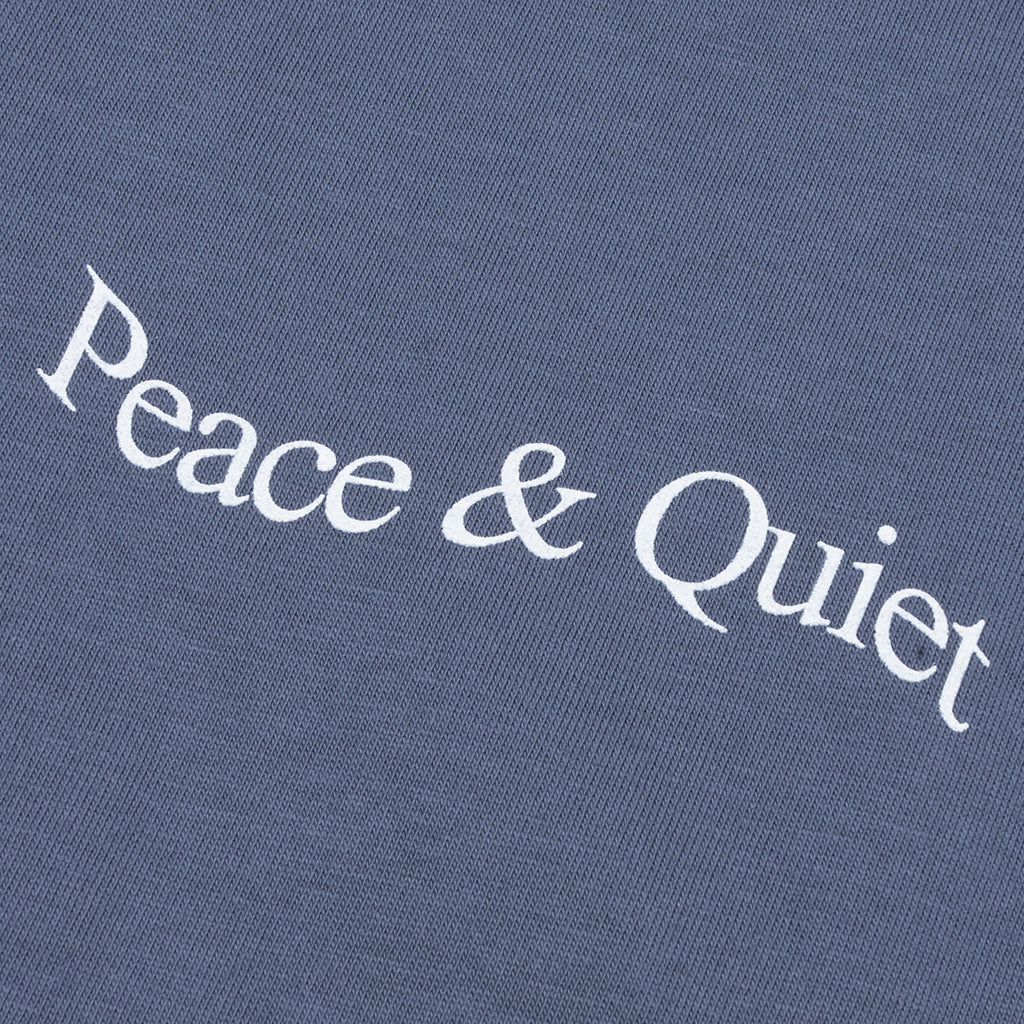 Wordmark Reverse Stitched T-Shirt - Slate