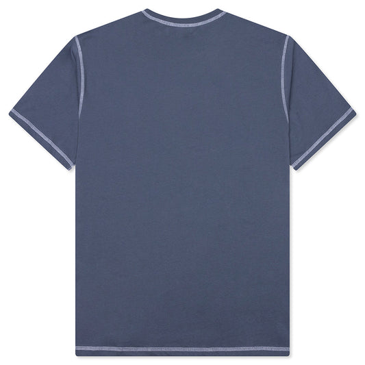 Wordmark Reverse Stitched T-Shirt - Slate