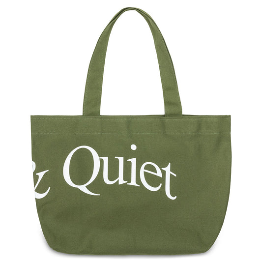 Wordmark Tote Bag - Olive