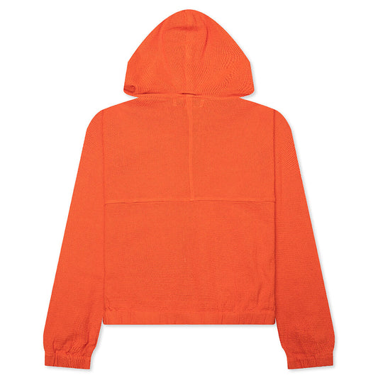 Work Jacket Cotton Mesh - Red Orange