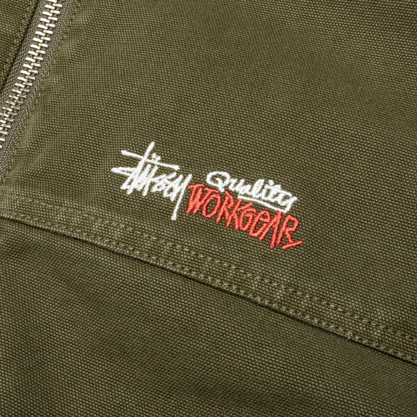 Work Jacket Insulated Canvas - Olive