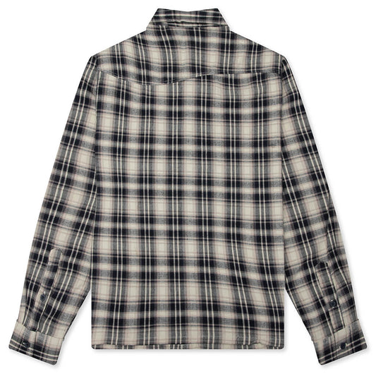Workmark Button Up - Navy