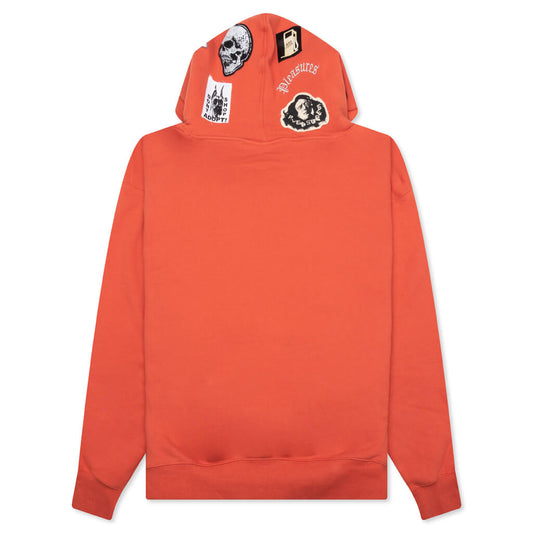 Worms Hoodie - Rust