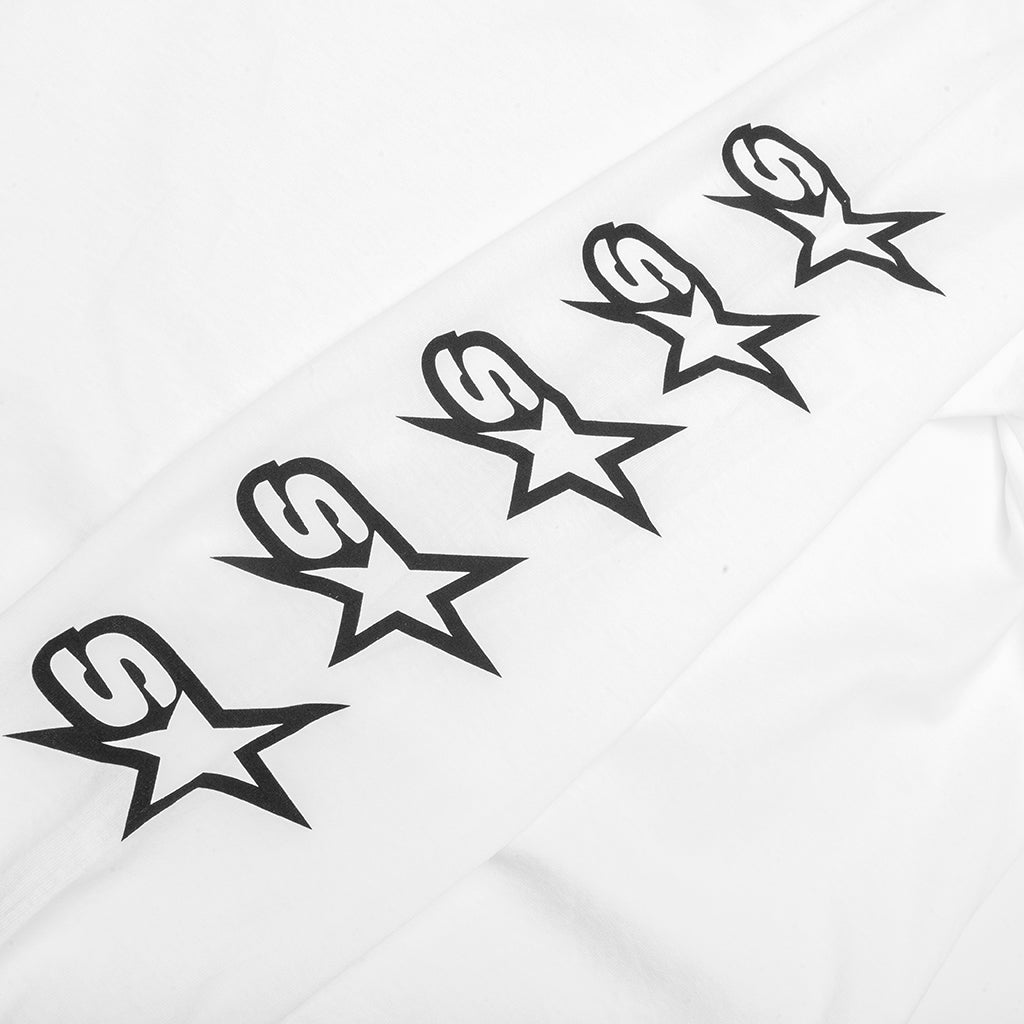 Speedway L/S Tee - White