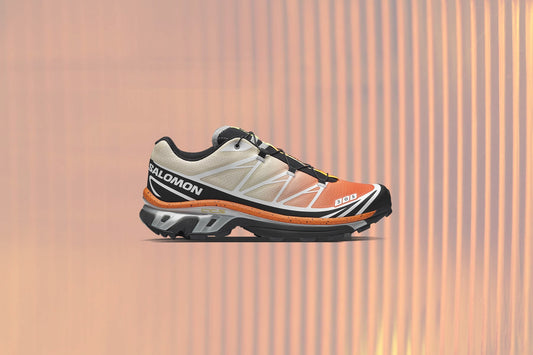 Salomon x Andrew Miami XT-6 - Shocking Orange/Transparent Yellow/Black