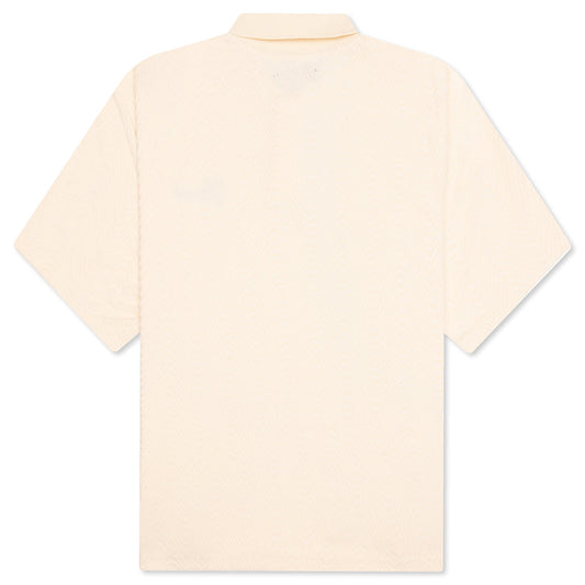 Zen Terry Boxy Polo - Off White