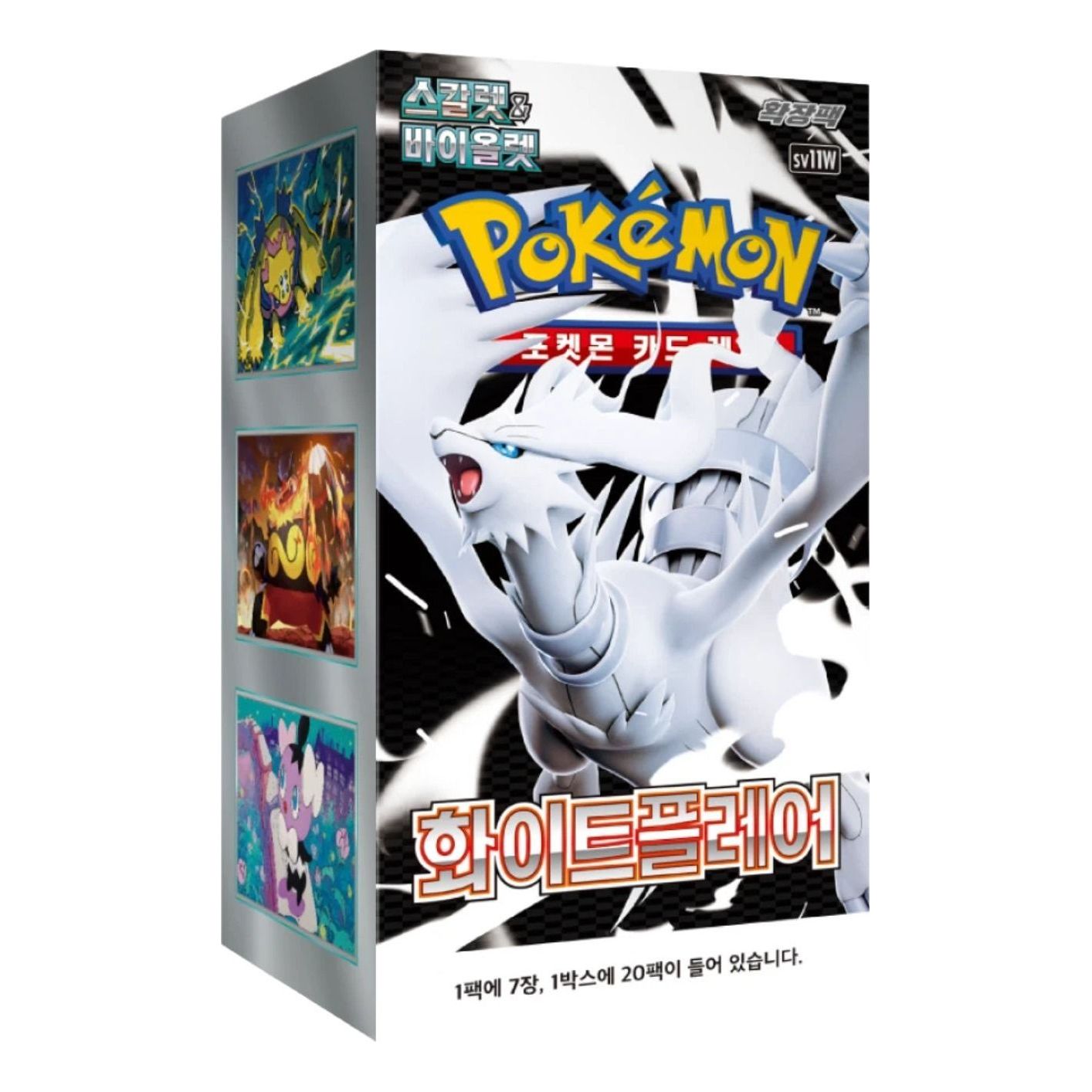 Pokemon Card KR Scarlet & Violet Expansion Pack White Flare Box (20 Packs) PKMN-KR-627579