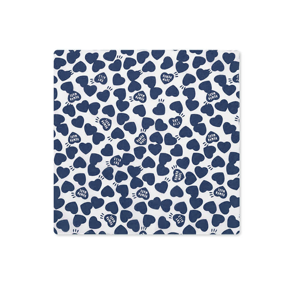 Heart Bandana - Navy