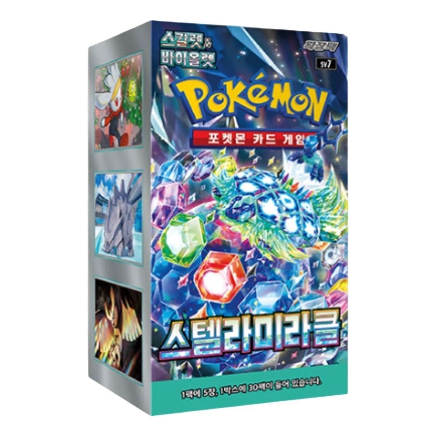 Pokemon Card KR Scarlet & Violet Expansion Pack Stellar Miracle Box (30 Packs) PKMN-KR-627591