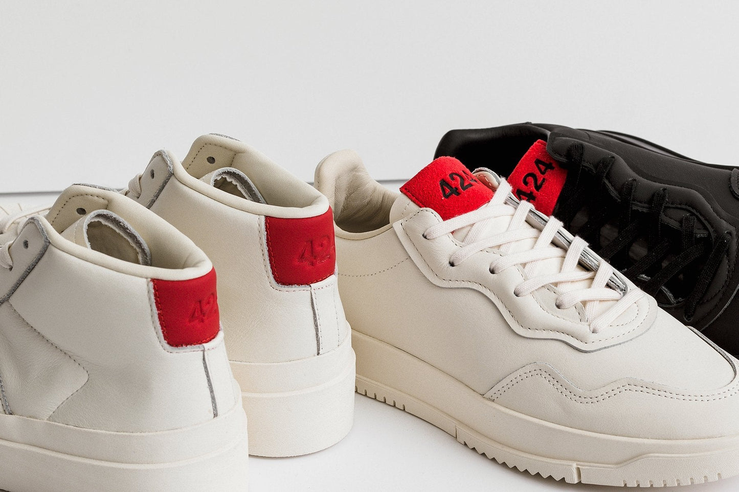 adidas Originals x 424 SC Premiere - Black/Scarlet