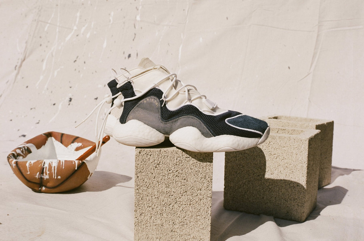 adidas Originals x Bristol Studios Crazy BYW Lvl I - Collegiate Navy/Cloud White/White