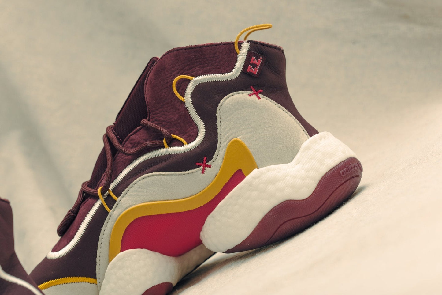 adidas Originals x Eric Emanuel Crazy BYW Lvl I - Maroon/Cream White