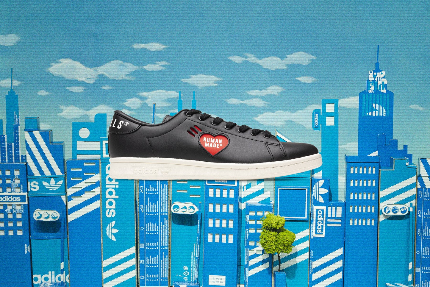 adidas Originals x Human Made Stan Smith - Black/White