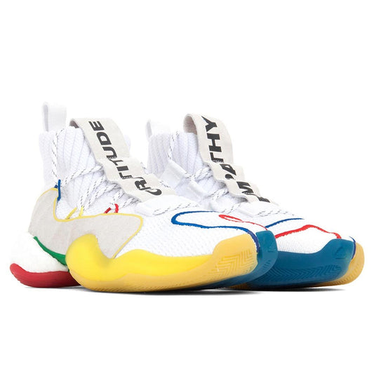 adidas Originals x Pharrell Williams Crazy BYW LVL X - Cloud White/Supplier Color