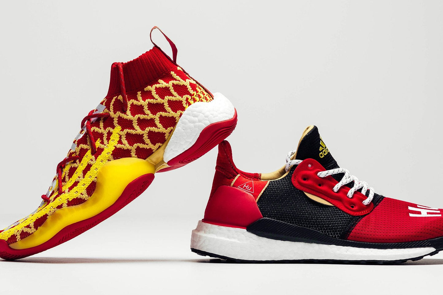 adidas Originals x Pharrell Williams Solar Hu - Scarlet