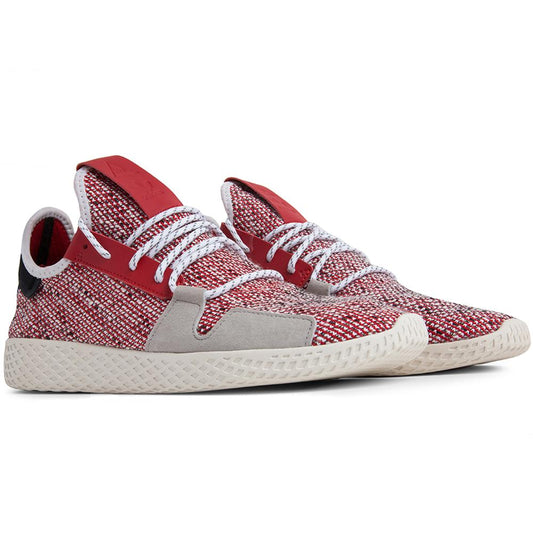 adidas Originals x Pharrell Williams 'Tennis HU v2' - Scarlet/White
