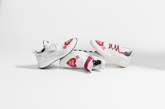adidas Originals x Pharrell Williams x NMD Hu - White/Red