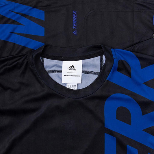 adidas Originals x White Mountaineering TX Trail Tee - Black/Royal