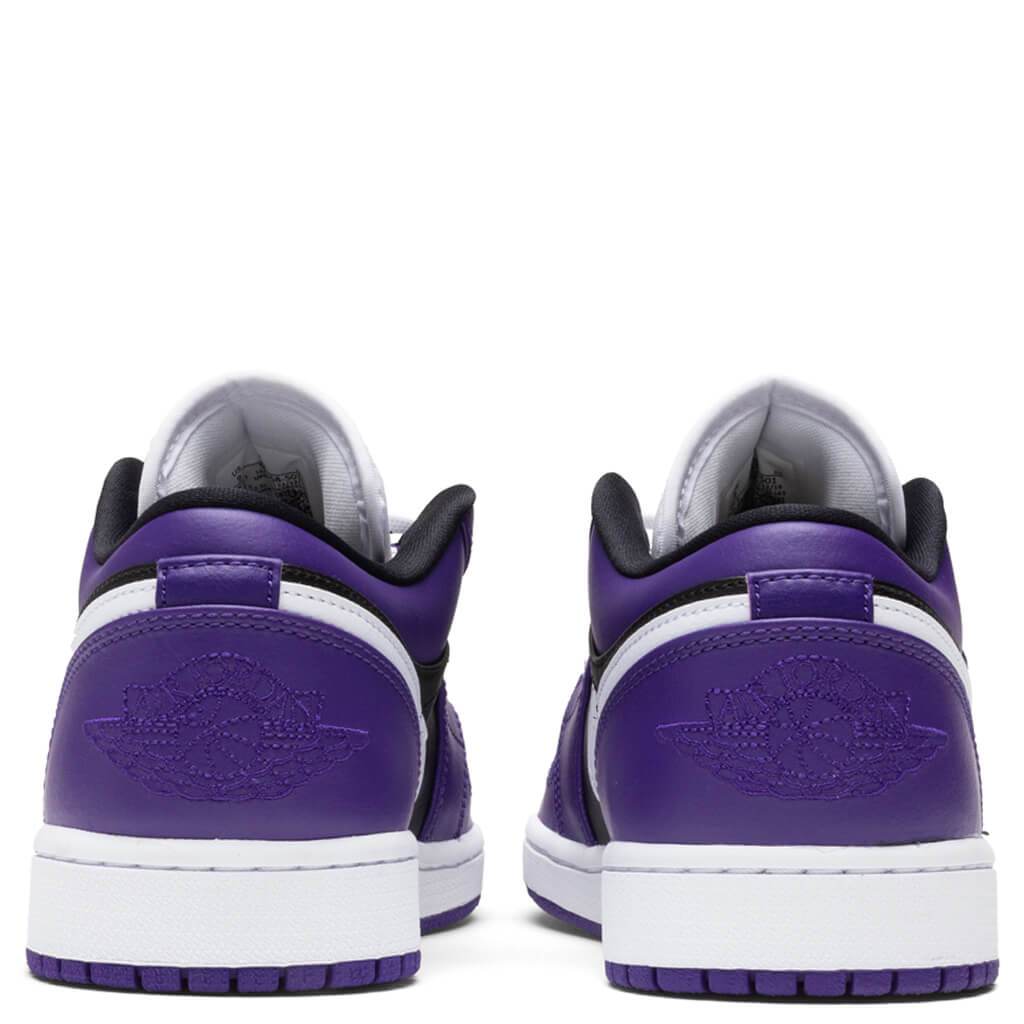 Air Jordan 1 Low - Court Purple/White/Black