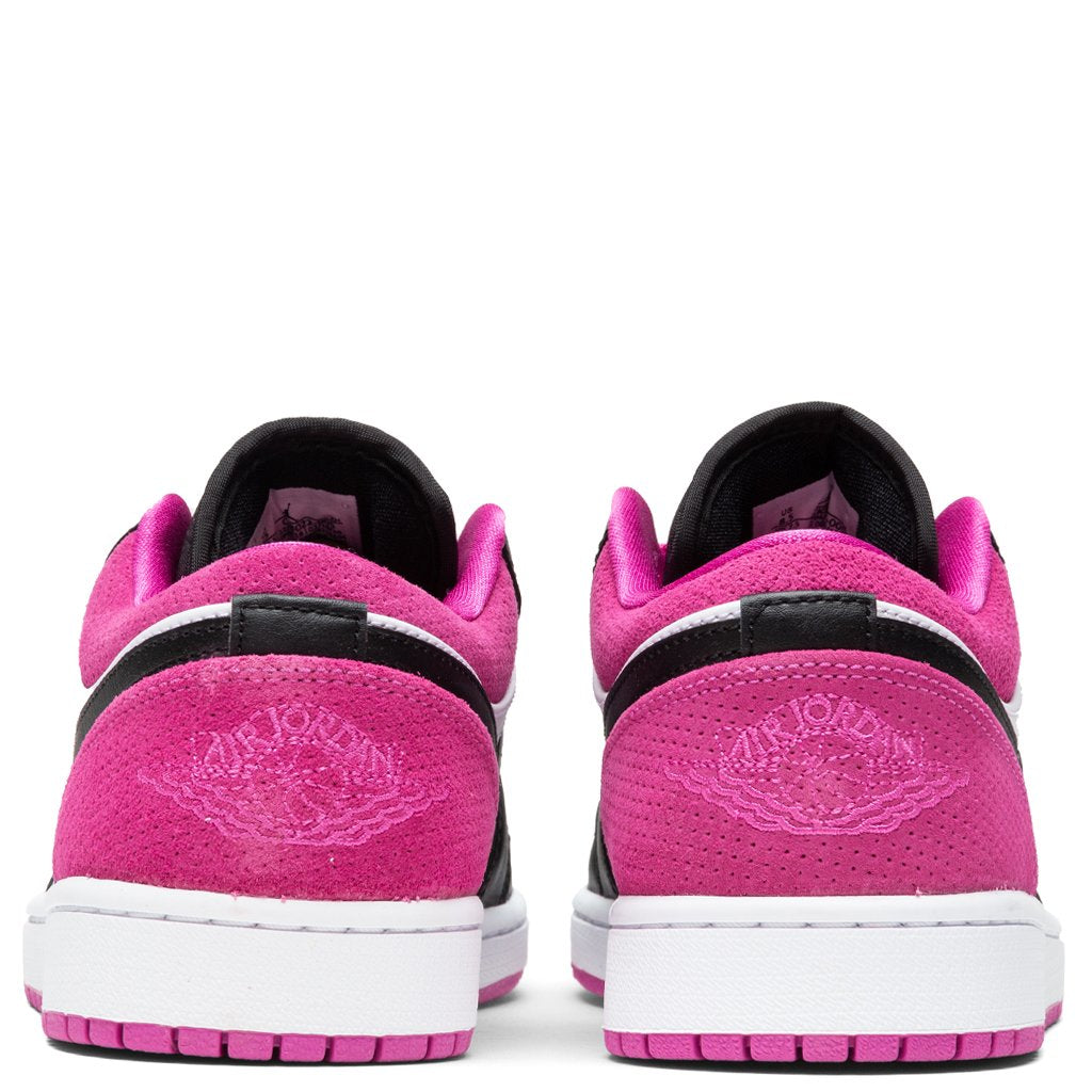 Air Jordan 1 Low SE - Black/Active Fuchsia/White