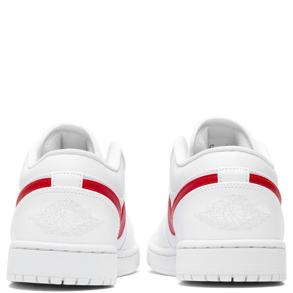 Women's Air Jordan 1 Low - White/University Red