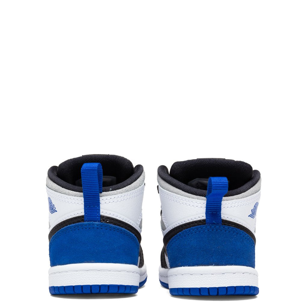 Air Jordan 1 Mid SE (TD) - White/Hyper Royal
