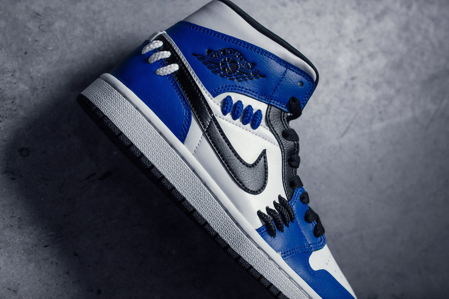 Air Jordan 1 Mid SE Women's - Game Royal/Black