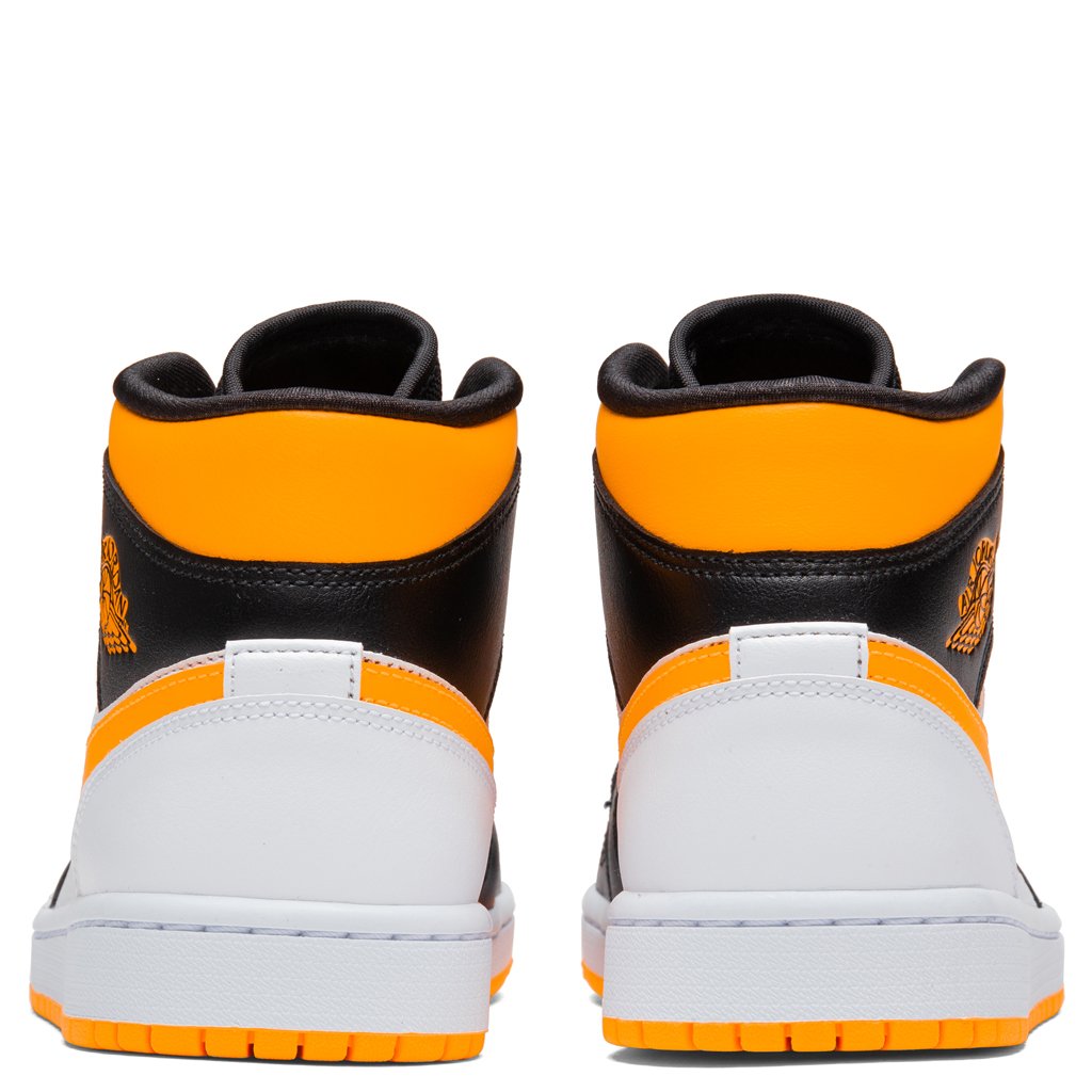 Women's Air Jordan 1 Mid SE - White/Laser Orange
