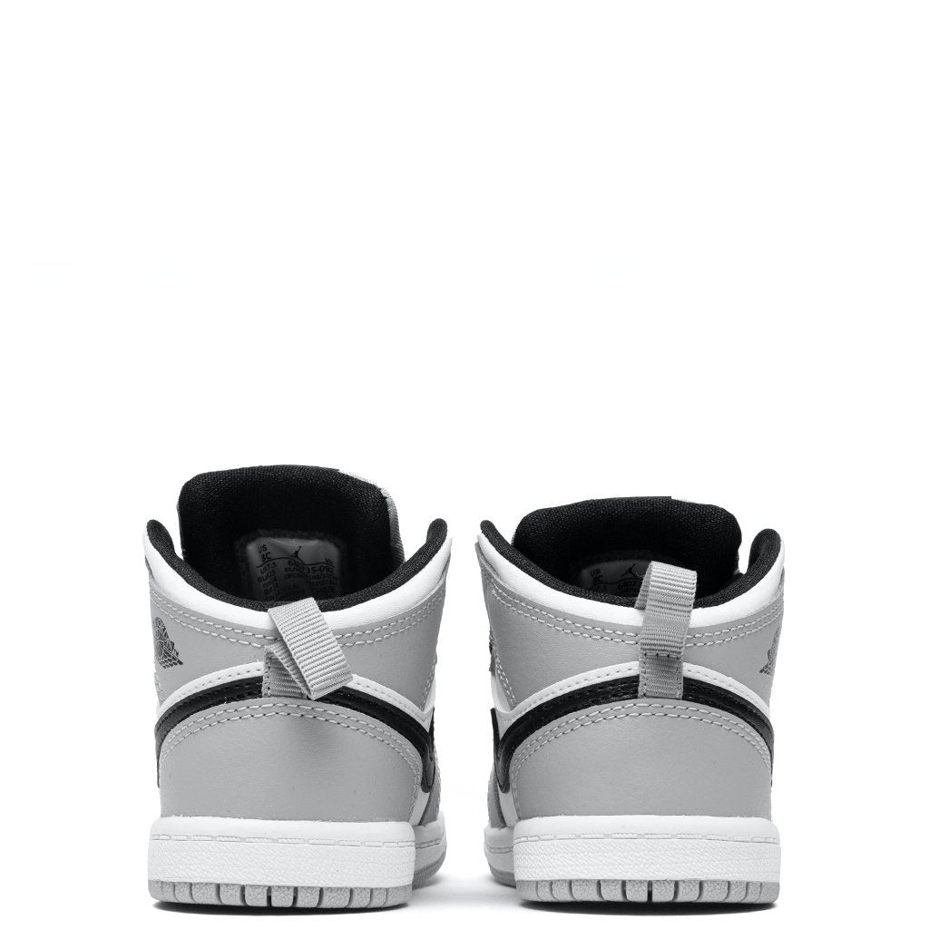 Air Jordan 1 Mid (TD) - Light Smoke Grey/Black/White