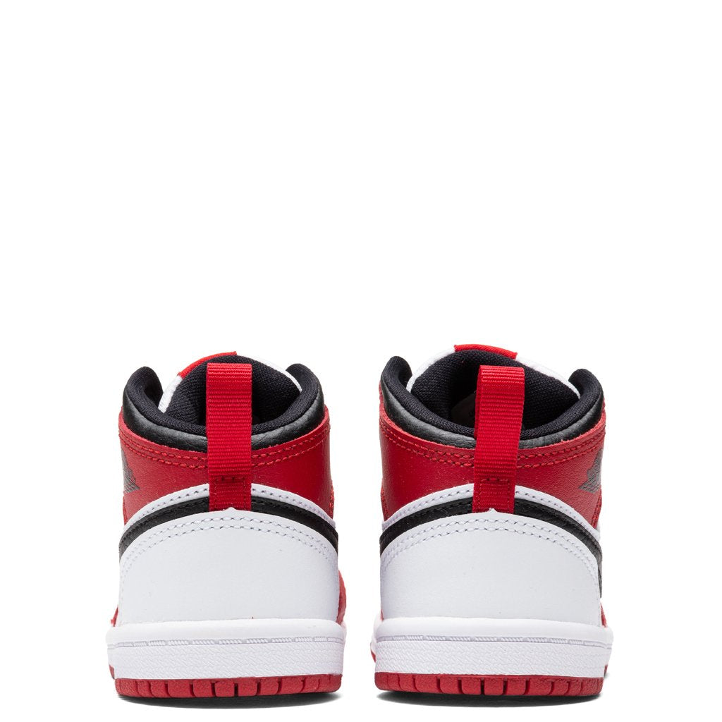 Air Jordan 1 Mid (TD) - White/Gym Red