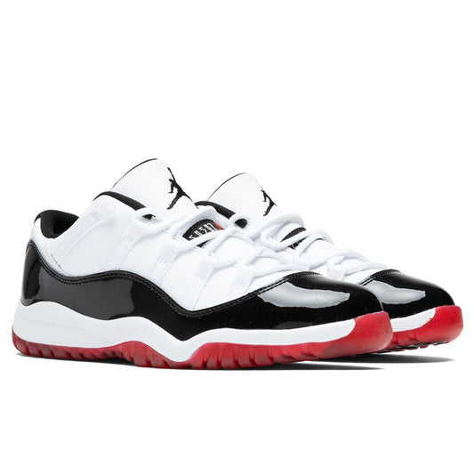 Air Jordan 11 Retro Low (PS) - White/University Red/Black/True Red