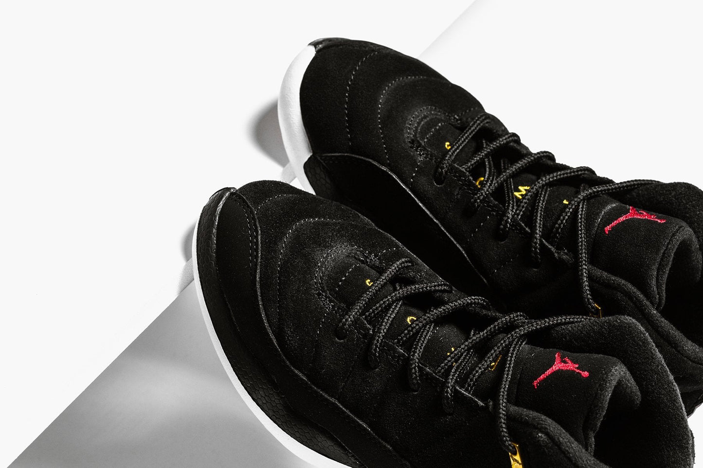 Air Jordan 12 Retro (PS) - Black/Taxi