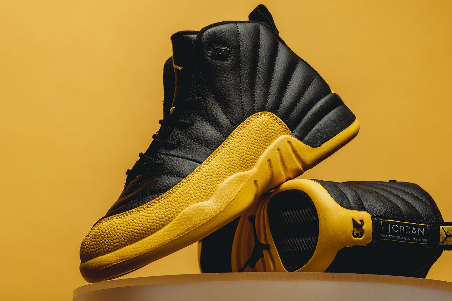 Air Jordan 12 Retro (PS) - Black/University Gold