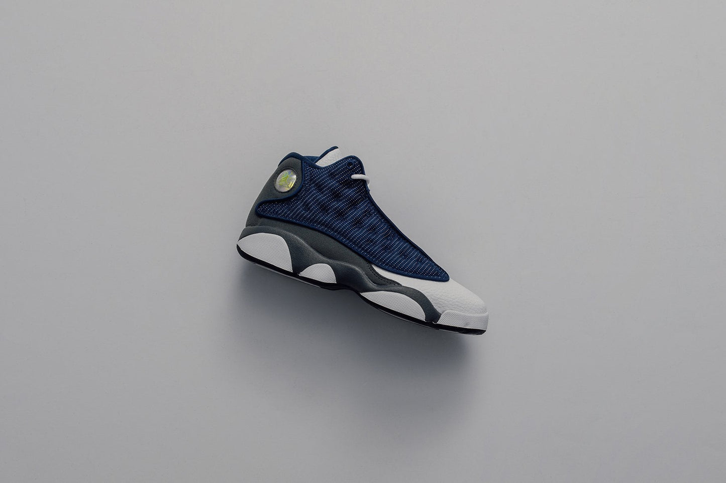 Air Jordan 13 Retro (PS) "Flint Grey" - Navy/University Blue